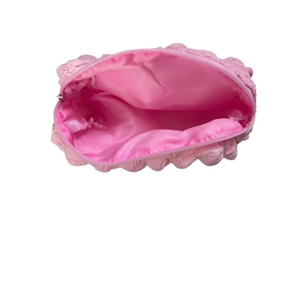 Pink Puffer Pencil Case